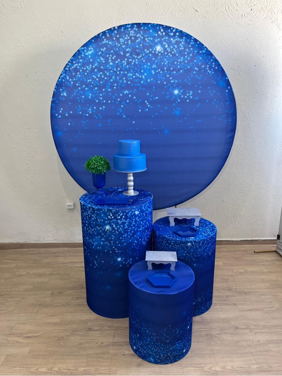 Azul Glitter Kit Prata 2 - Ph Pegue e Monte