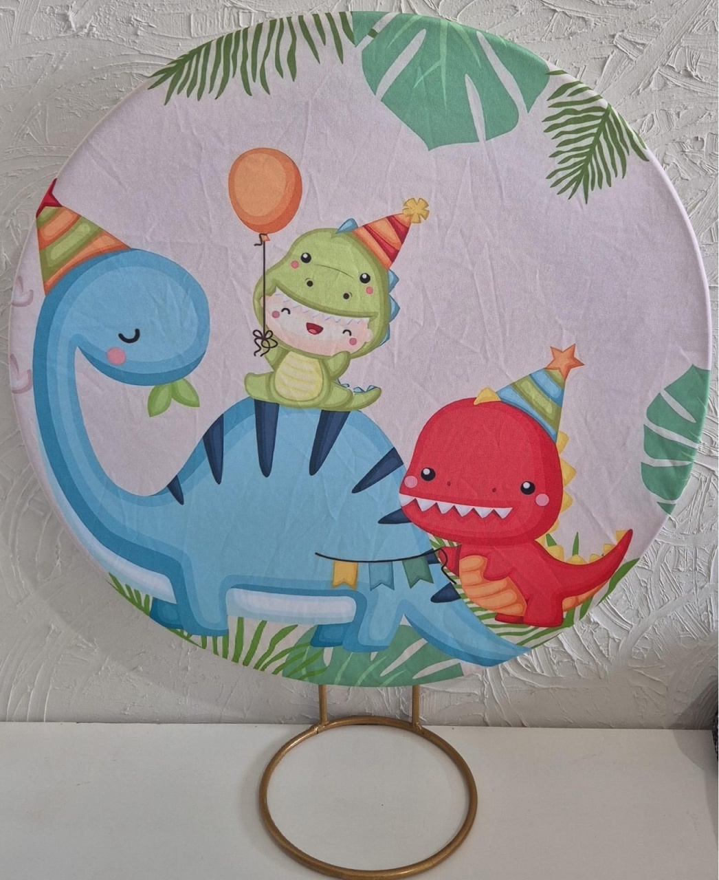 Capa Mini Painel 50X50 - Dino Baby - Ph Pegue e Monte