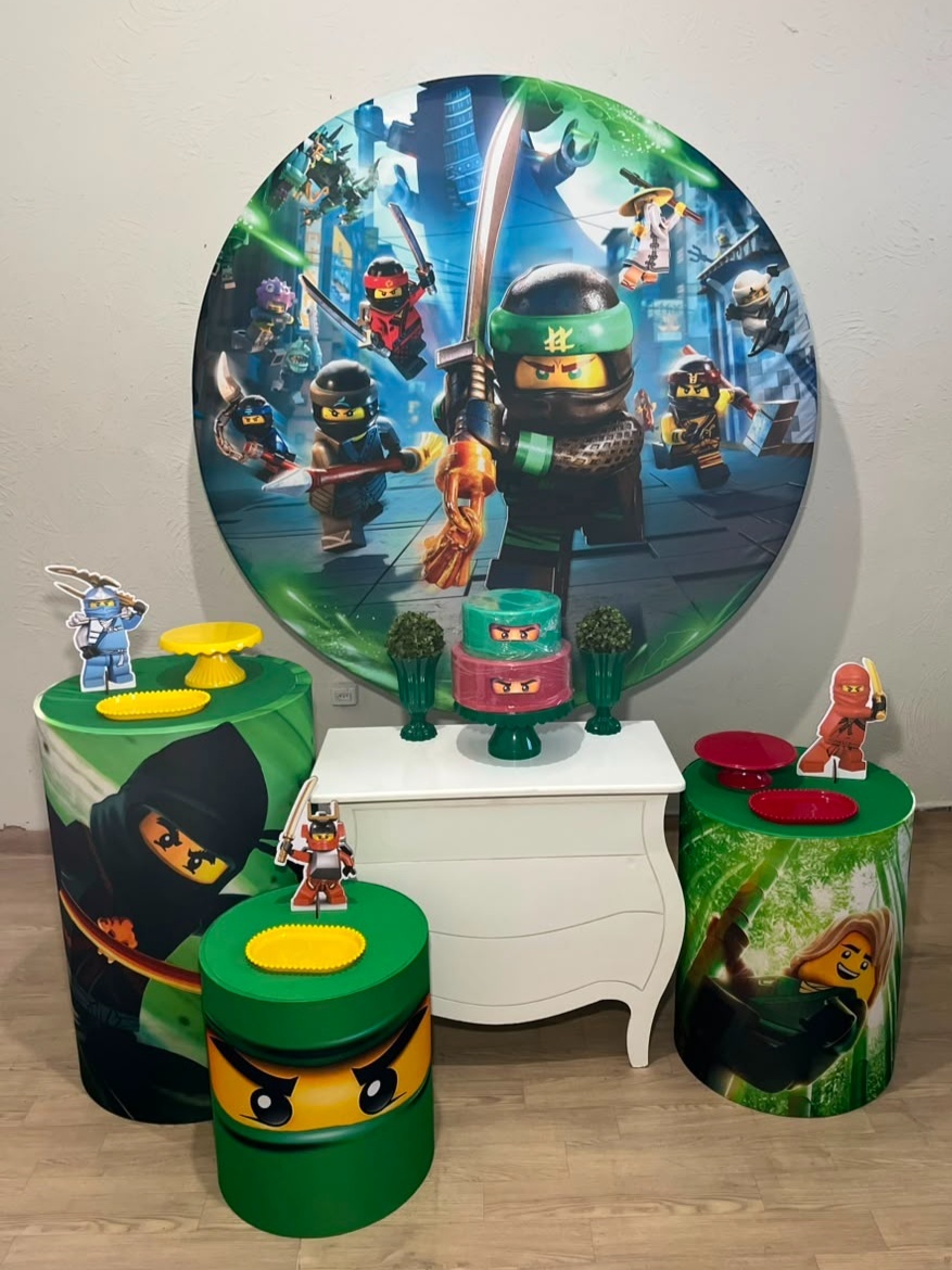 Ninjago Kit Ouro  - Ph Pegue e Monte