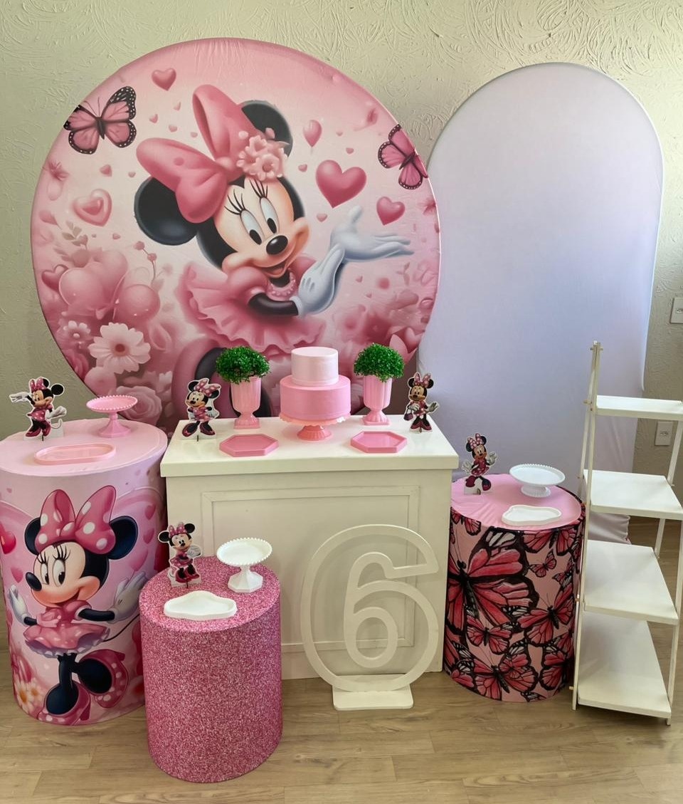 Minnie Rosa Kit Diamante - Ph Pegue e Monte