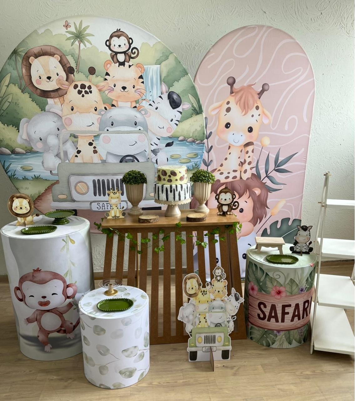Safari 2 Kit Diamante (Mesa Rustica) - Ph Pegue e Monte