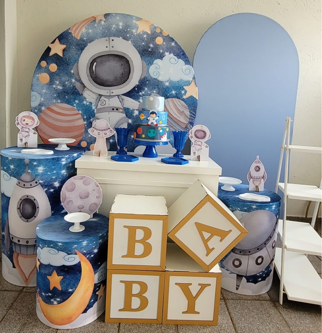 Astronauta Baby Kit Diamante  - Ph Pegue e Monte