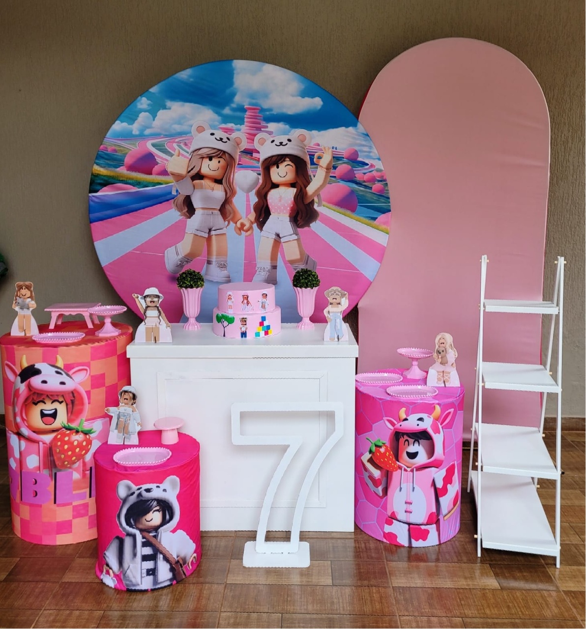 Roblox Rosa Kit Diamante  - Ph Pegue e Monte