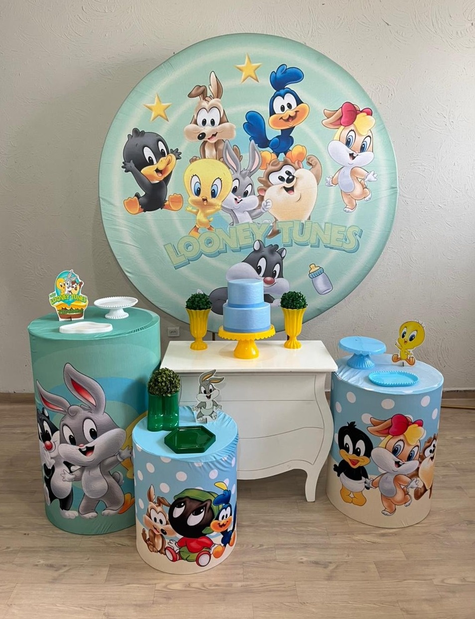 Baby Looney Tunes Kit Ouro - Ph Pegue e Monte