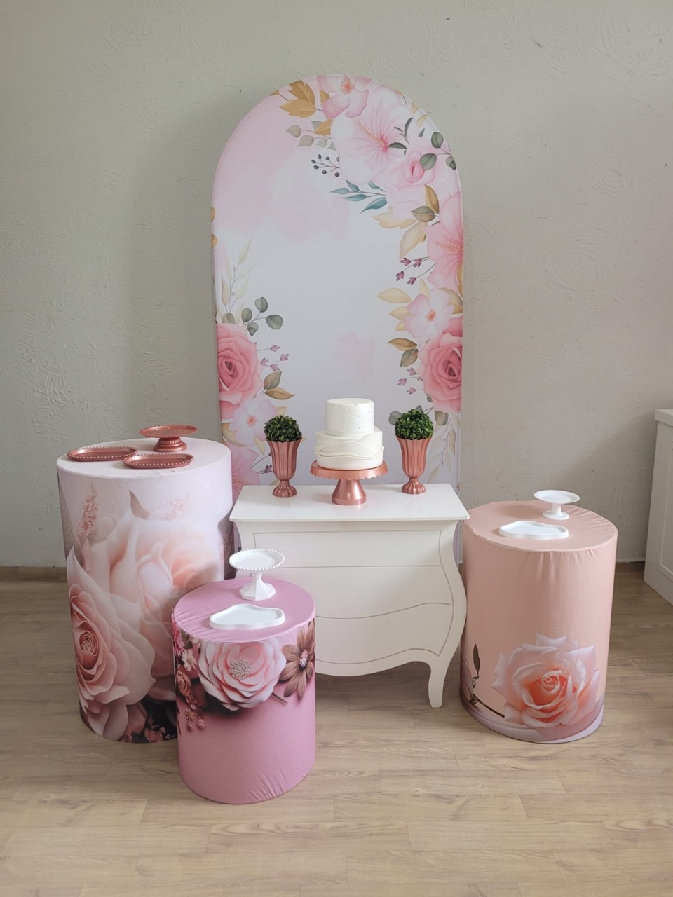 Floral Romano Kit Ouro - Ph Pegue e Monte