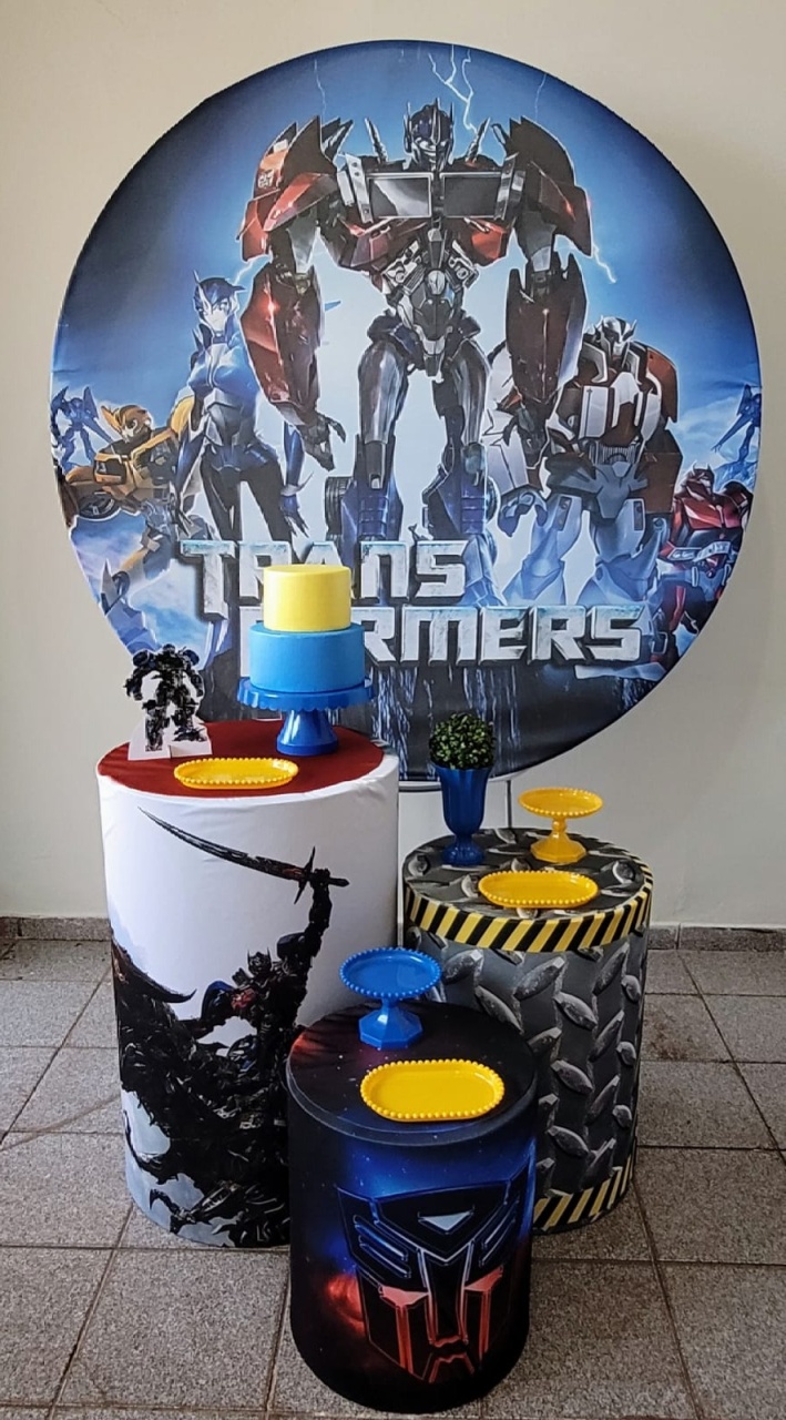 Transformers Kit Prata  - Ph Pegue e Monte