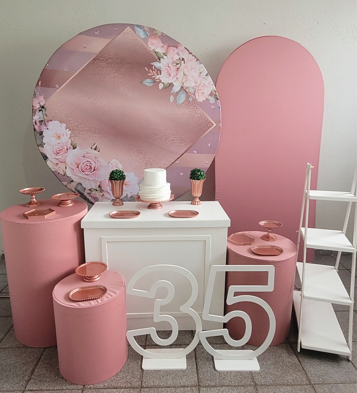 Rose Flores Kit Diamante  - Ph Pegue e Monte