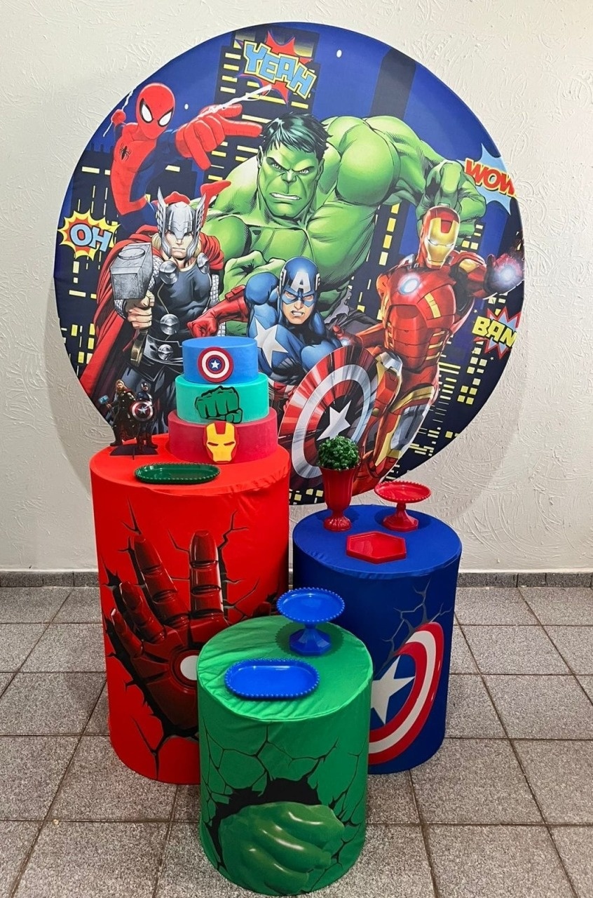 Vingadores 1 Kit Prata - Ph Pegue e Monte