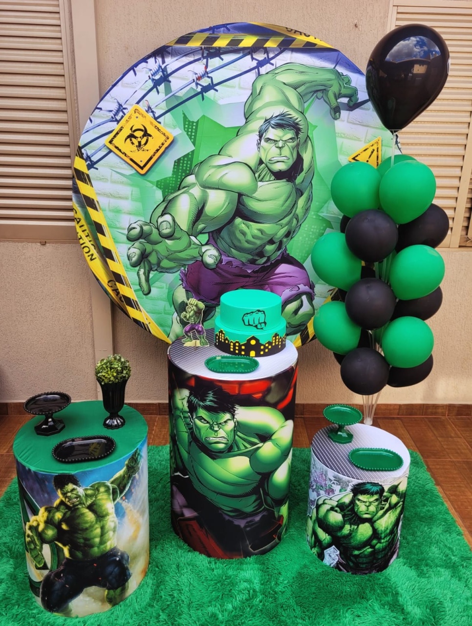 Decoração Hulk - Ph Pegue e Monte