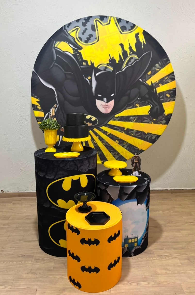 Batman Kit Prata - Ph Pegue e Monte