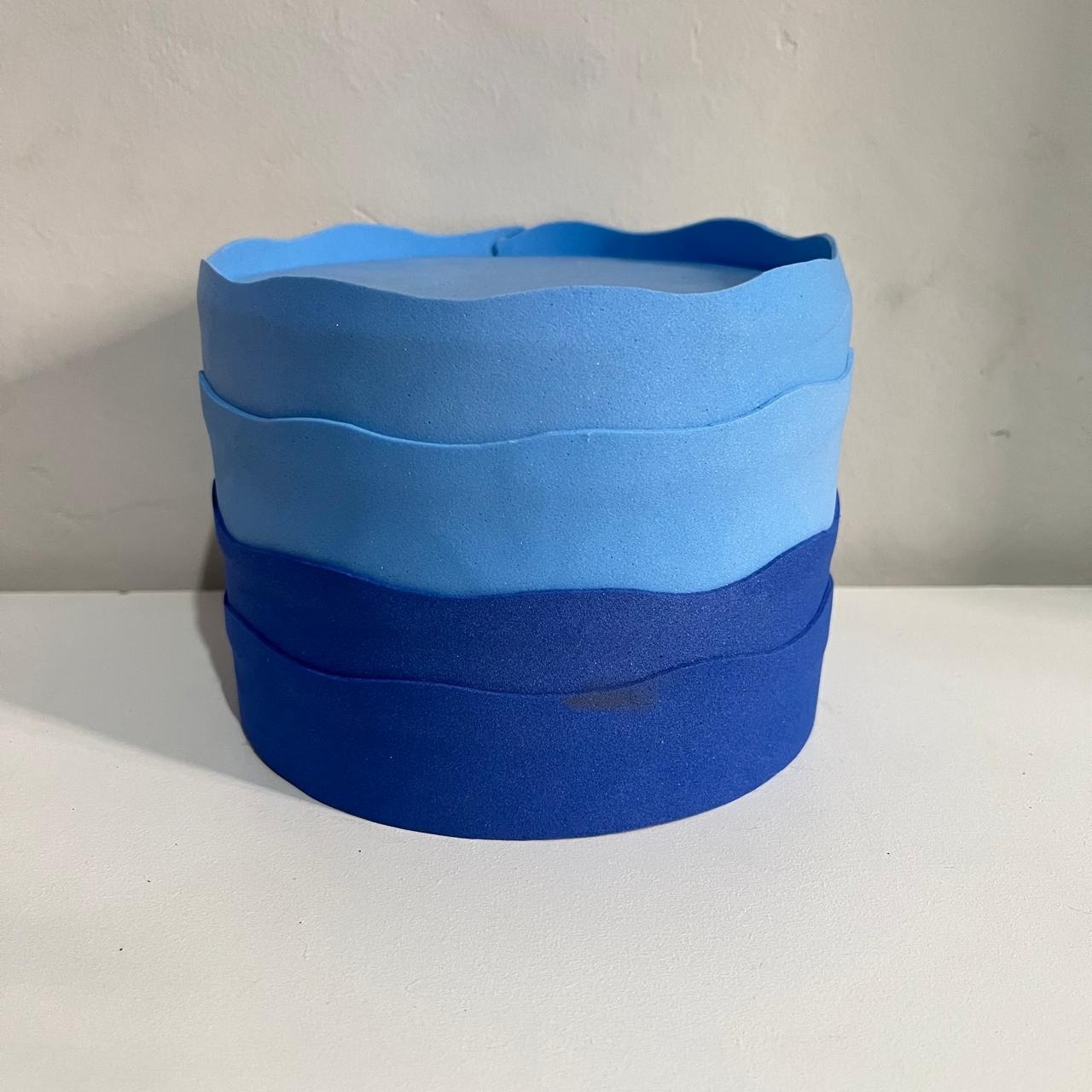 Bolo Azul Bebe/Escuro Mini - Ph Pegue e Monte