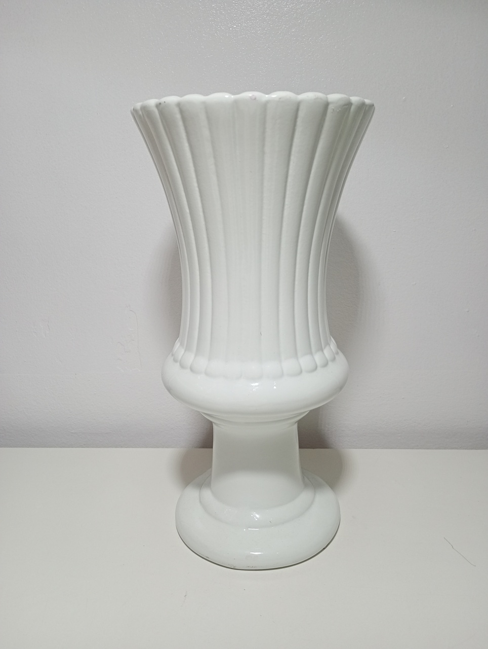 Vaso Cerâmica G Branco - MARIANA MOLINARI