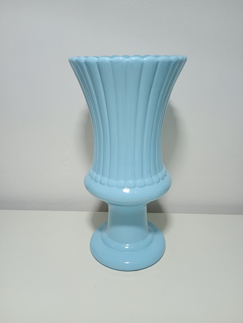 Vaso Cerâmica G Azul Candy  - MARIANA MOLINARI