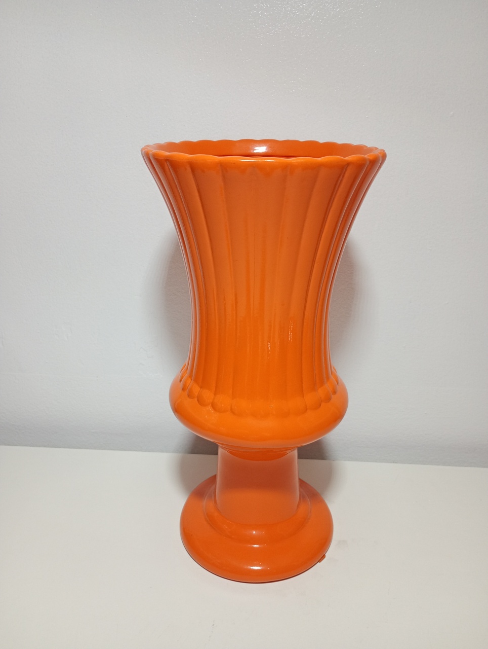 Vaso Cerâmica G Laranja - MARIANA MOLINARI