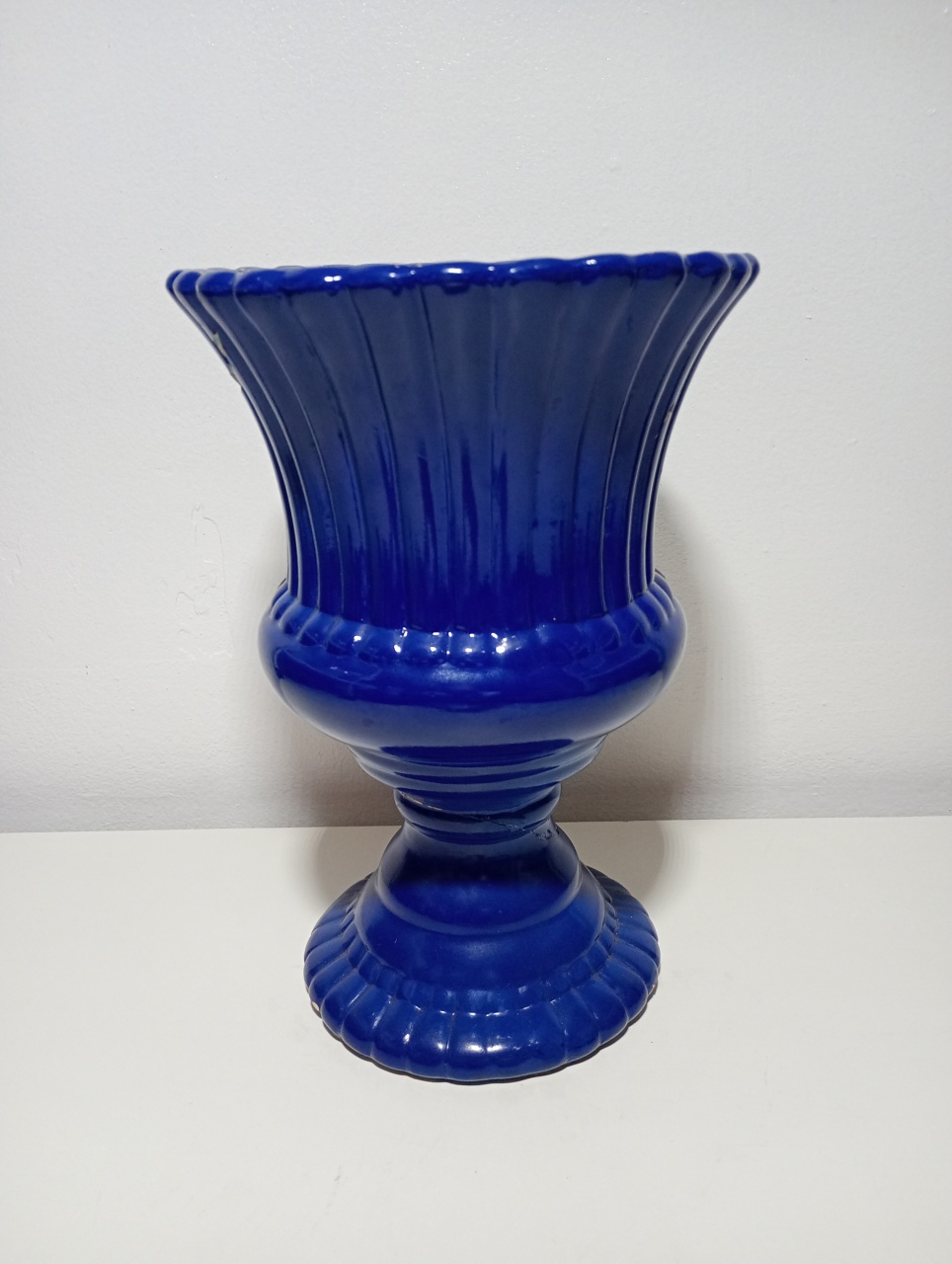 Vaso Cerâmica M Azul Bic  - MARIANA MOLINARI