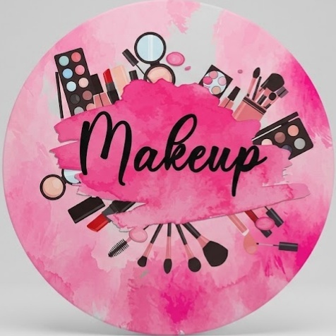 Capa Para Painel Redondo Makeup - Atelie  Flor Festas