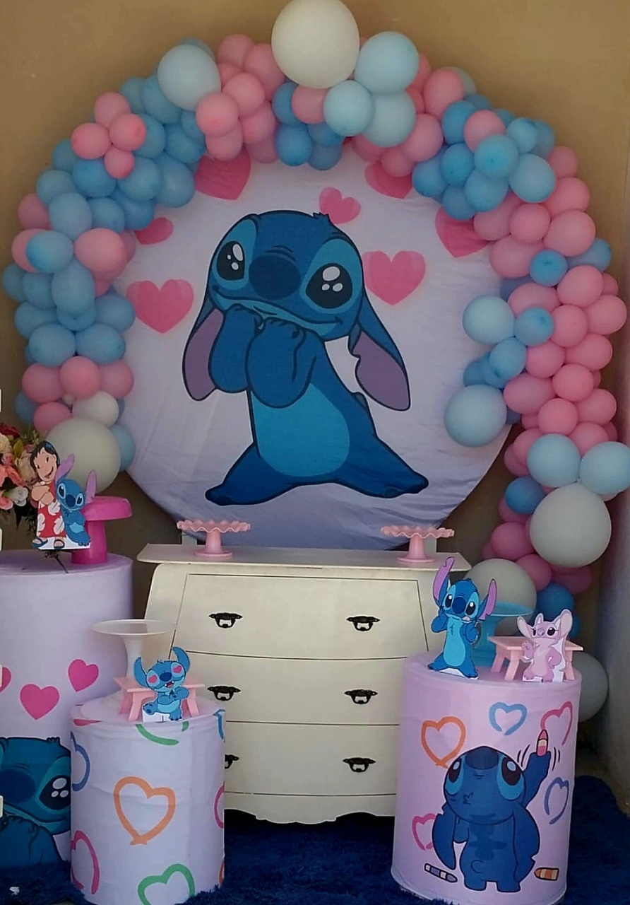 Kit Stitch Fundo Branco Com Coração  - Naiara Duarte Nunes