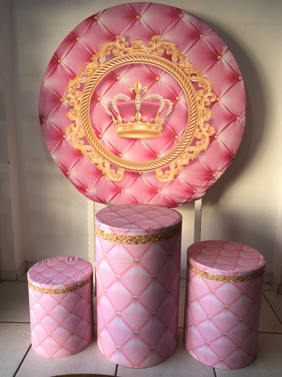 Kit Coroa Rosa  - Naiara Duarte Nunes