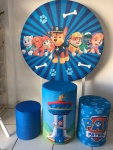 Kit Patrulha Canina Fundo Azul  - imagem 1