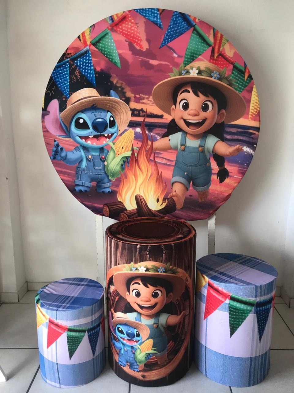 Stitch E Liro Junino - Naiara Duarte Nunes
