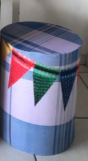 Capa Para Cilindro Liro Stich Junino M - Naiara Duarte Nunes