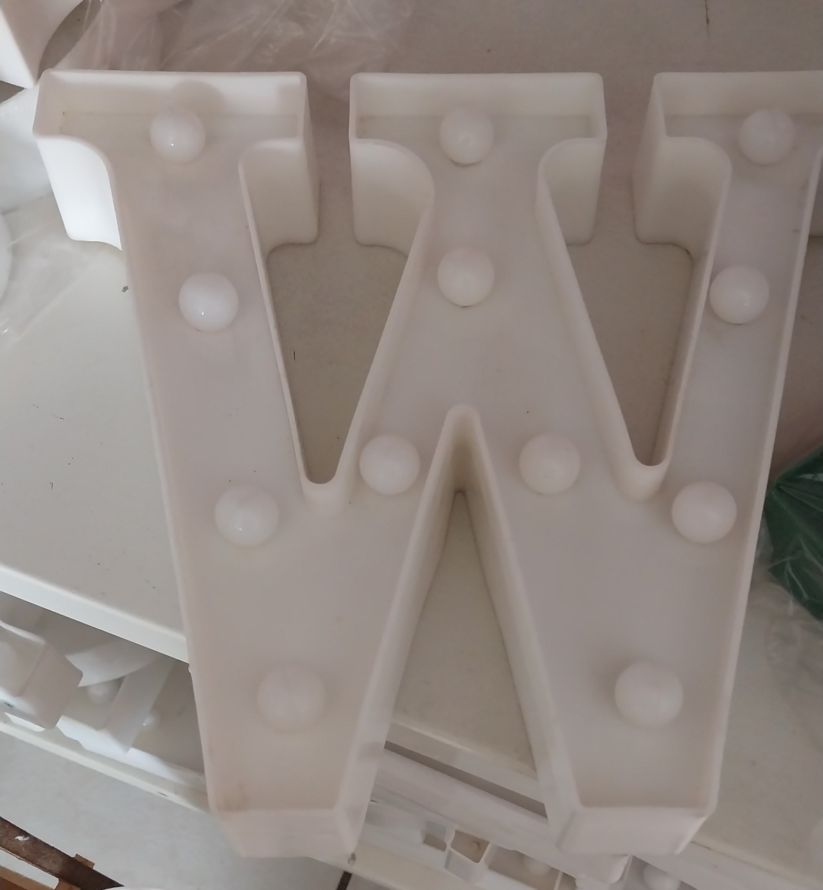 Letra Led  de 22Cm W - Naiara Duarte Nunes