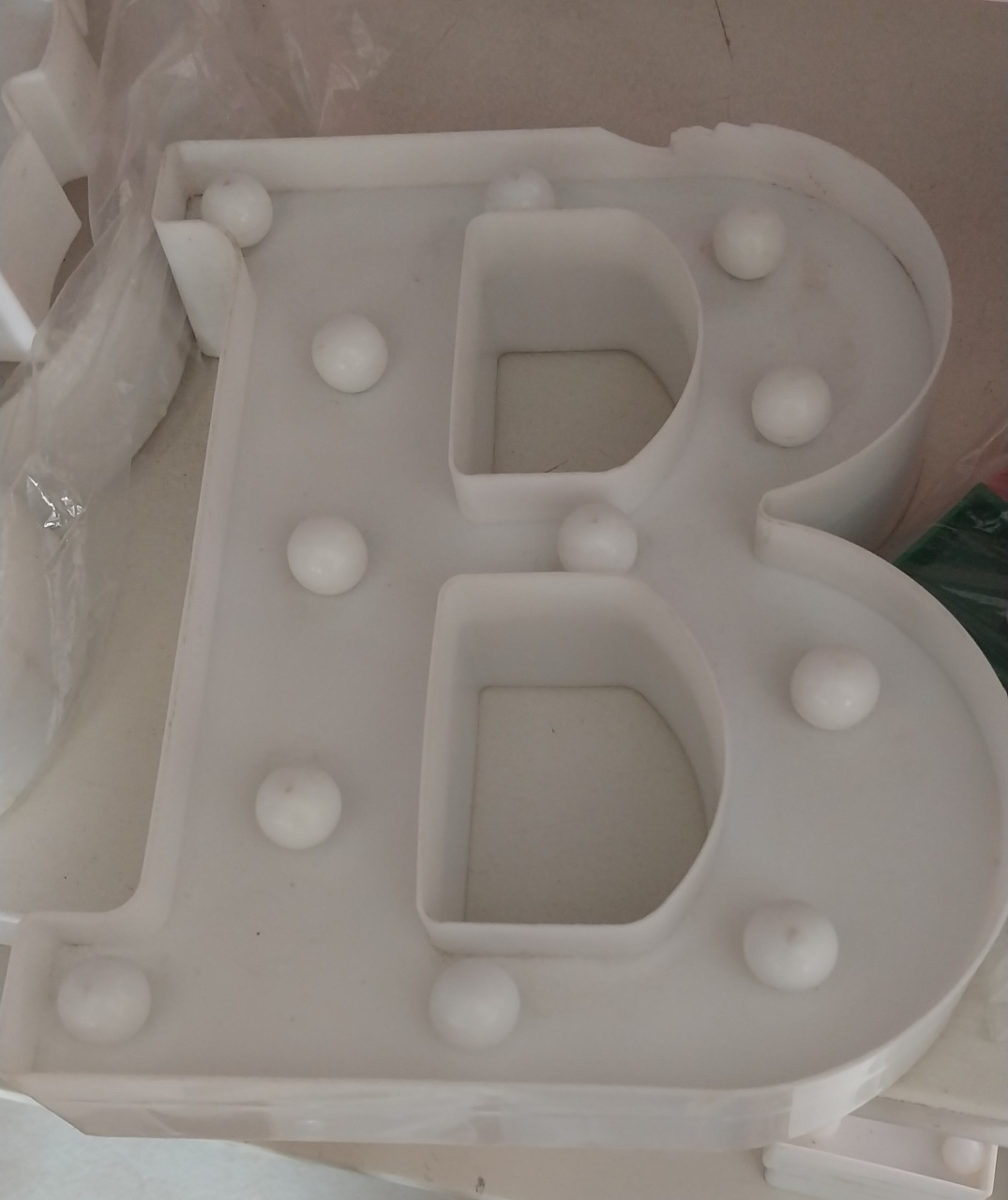 Letra de Led 22Cm B - Naiara Duarte Nunes
