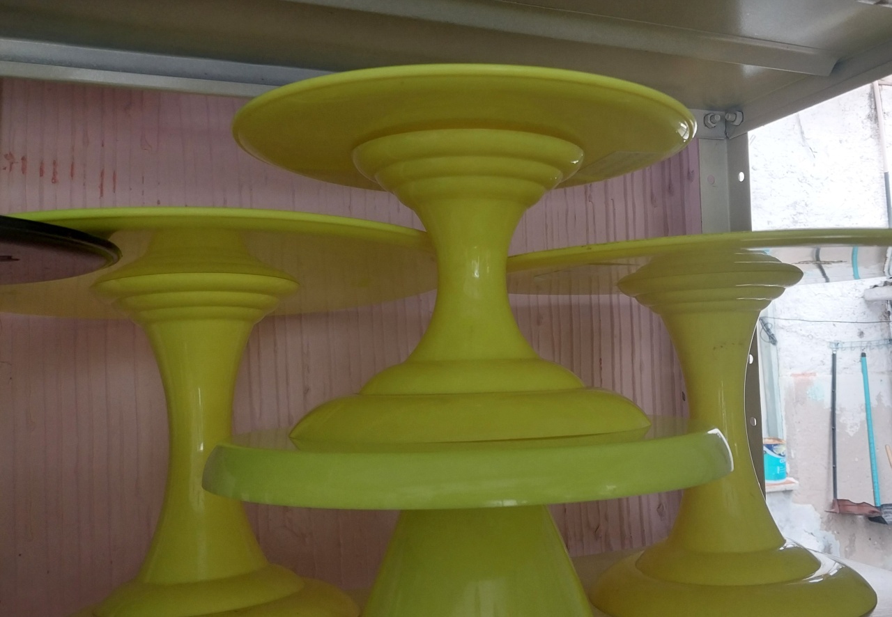 Bandeijas Plastica Verde Limao - Atelie  Flor Festas