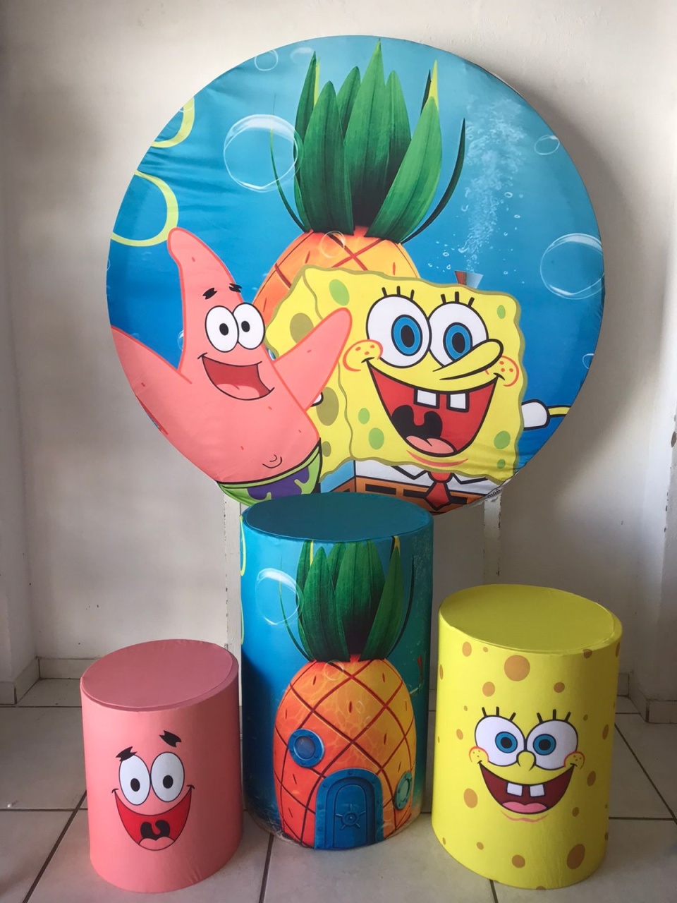 Kit Bob Esponja  - Naiara Duarte Nunes