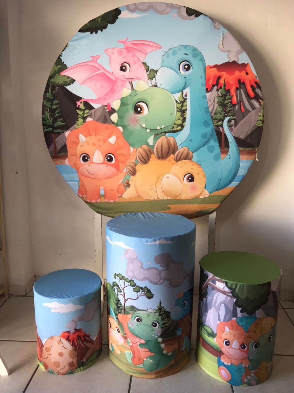 Kit Dinossauro Baby - Naiara Duarte Nunes