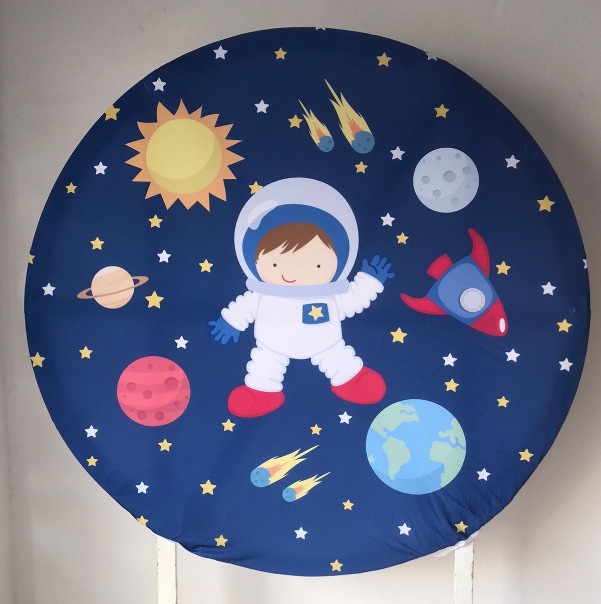 Capa Pa Cilindro Astronauta - Naiara Duarte Nunes