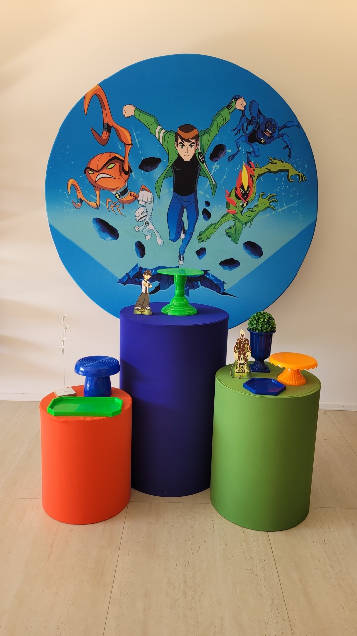 Ben 10 - Kit Para Festejar - Monte e Feste 