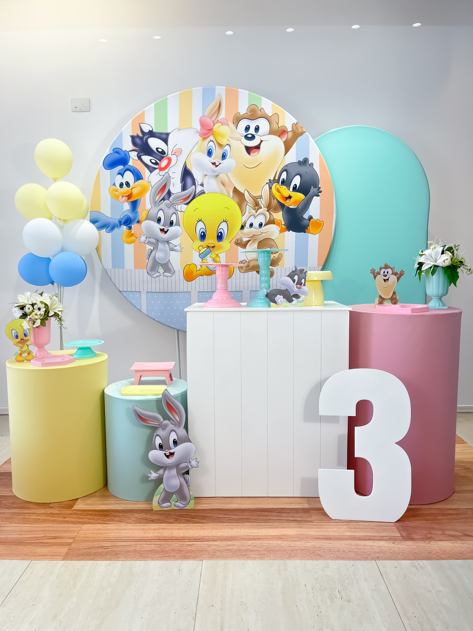 Baby Looney Tunes Menina - Kit Era Uma Vez - Monte e Feste 