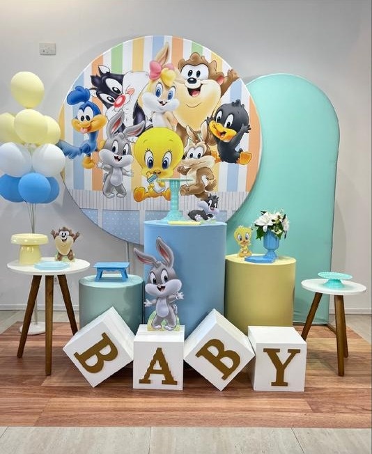 Baby Looney Tunes - Kit Nuvem de Algodão - Monte e Feste 