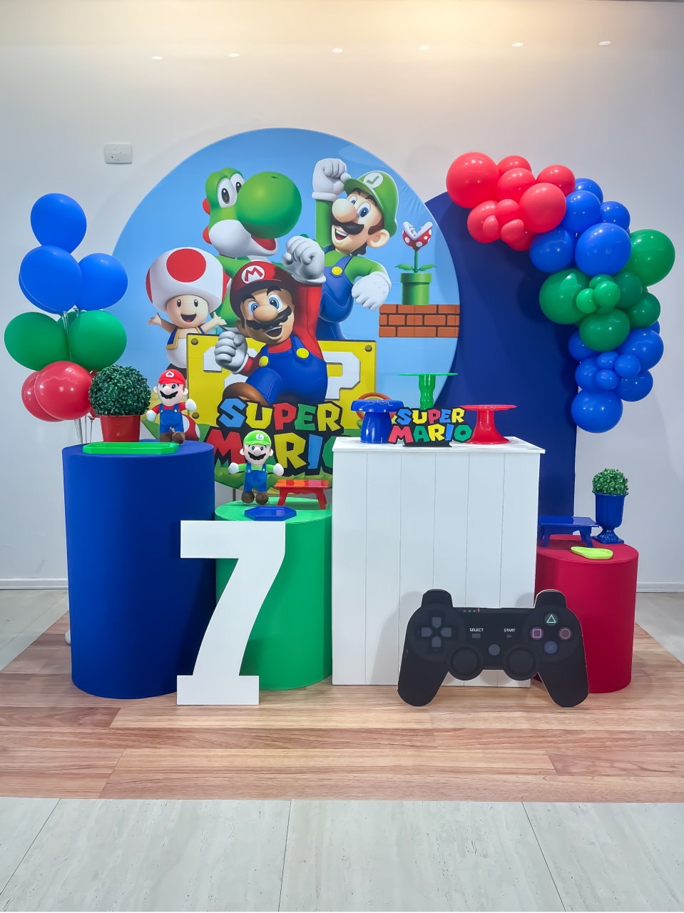 Super Mário - Kit Era Uma Vez - Monte e Feste 
