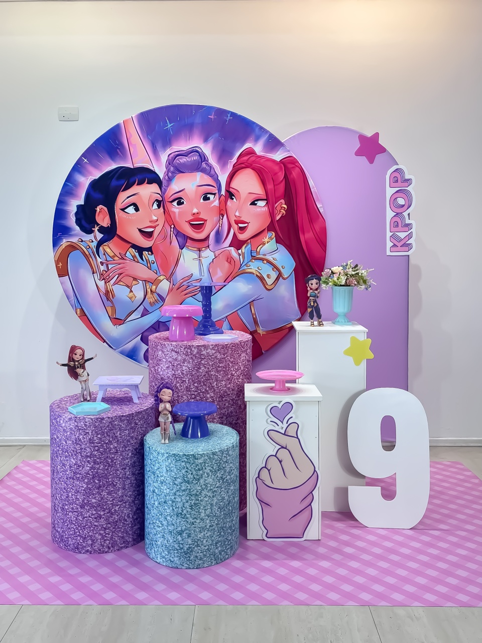 Guerreiras Do K-Pop  - Kit Nuvem de Algodão - Monte e Feste 