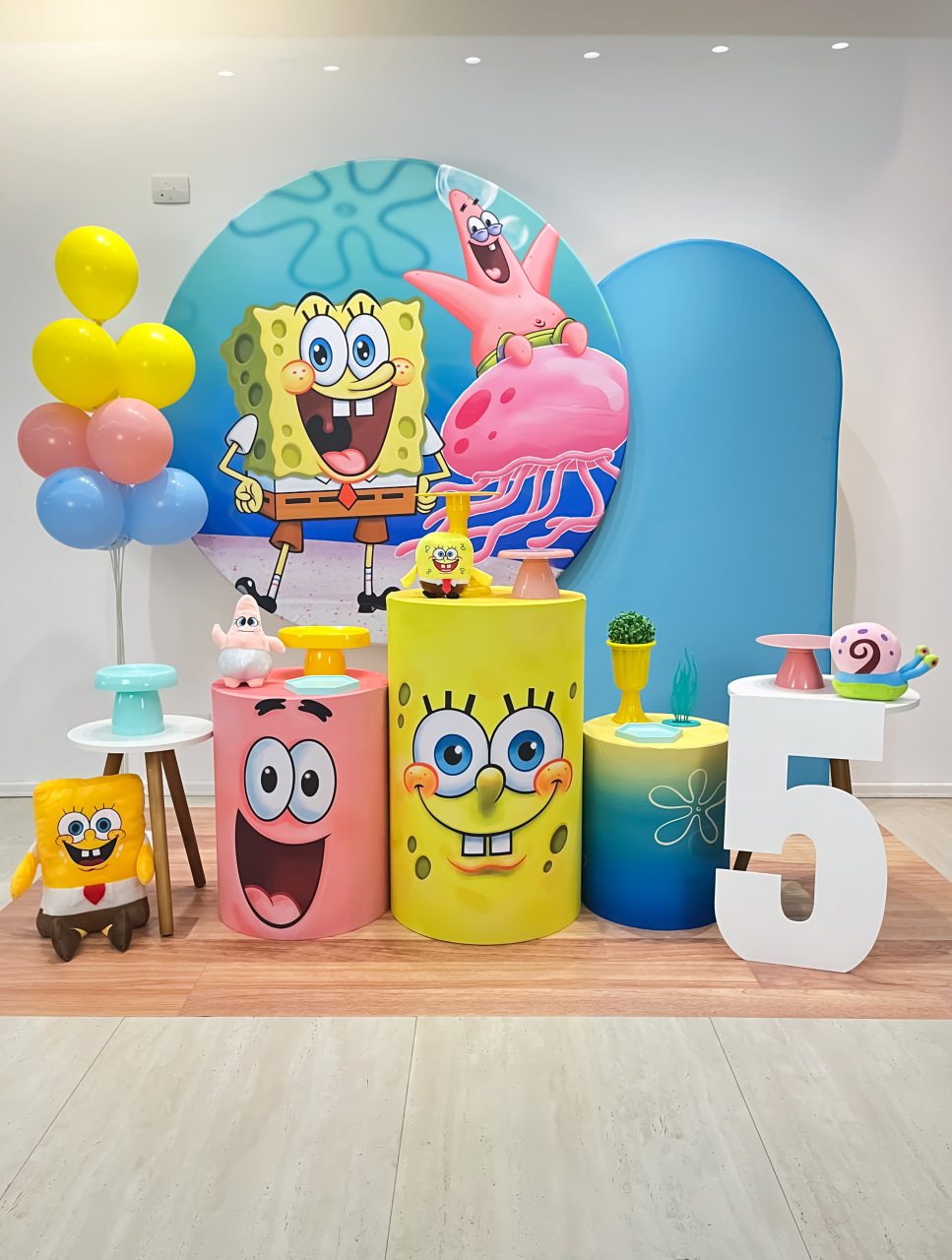 Bob Esponja - Kit Nuvem de Algodão - Monte e Feste 