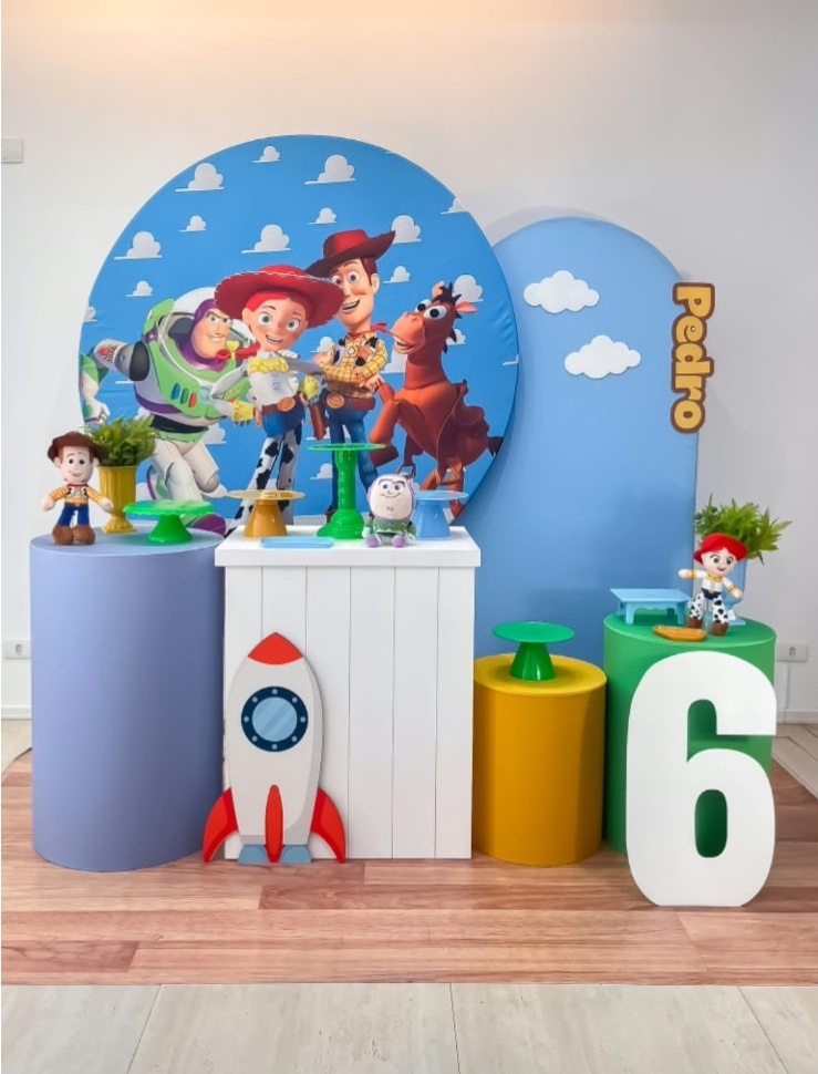 Toy Story - Kit Era Uma Vez - 2 - Monte e Feste 