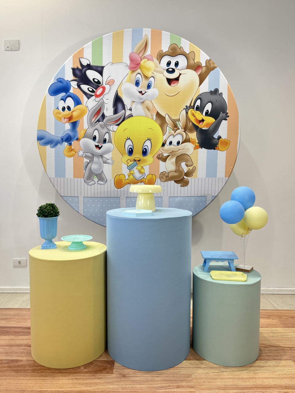 Baby Looney Tunes - Kit Para Festejar - Monte e Feste 