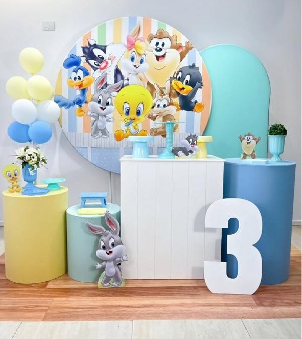 Baby Looney Tunes - Kit Era Uma Vez - Monte e Feste 