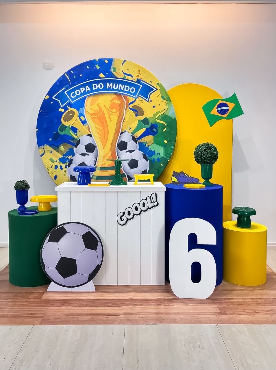 Copa Do Mundo - Kit Era Uma Vez (Red) - Monte e Feste 
