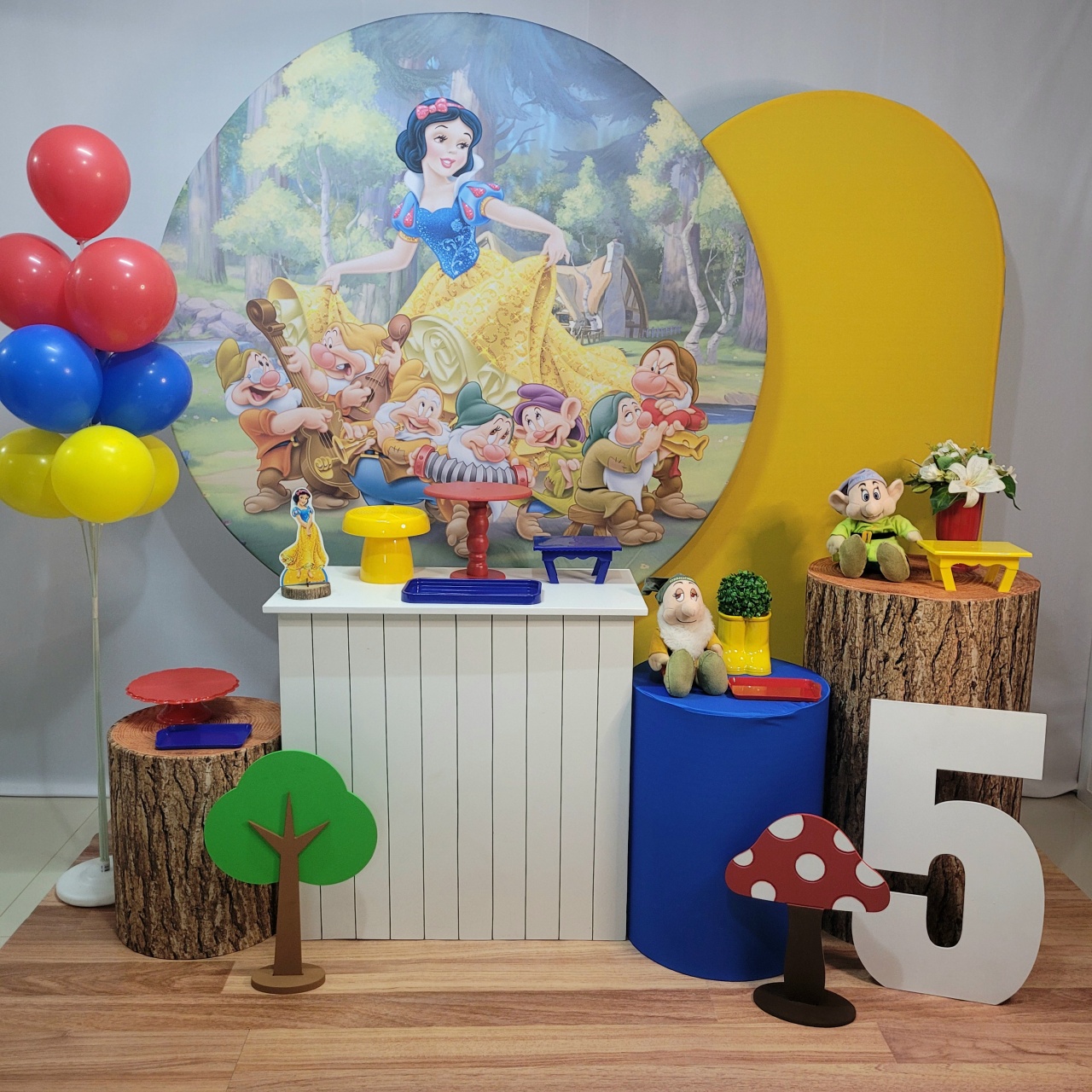 Branca de Neve E Anões - Kit Era Uma Vez - Monte e Feste 