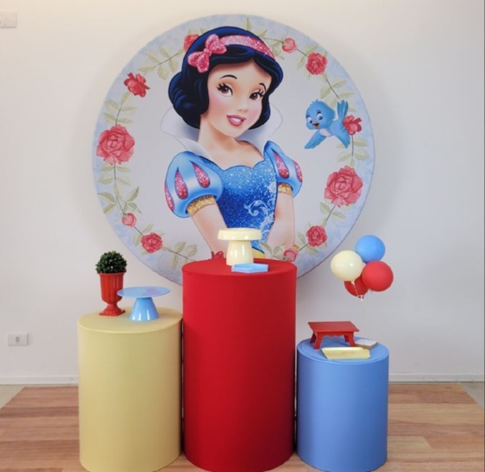Branca de Neve - Kit Para Festejar - Monte e Feste 