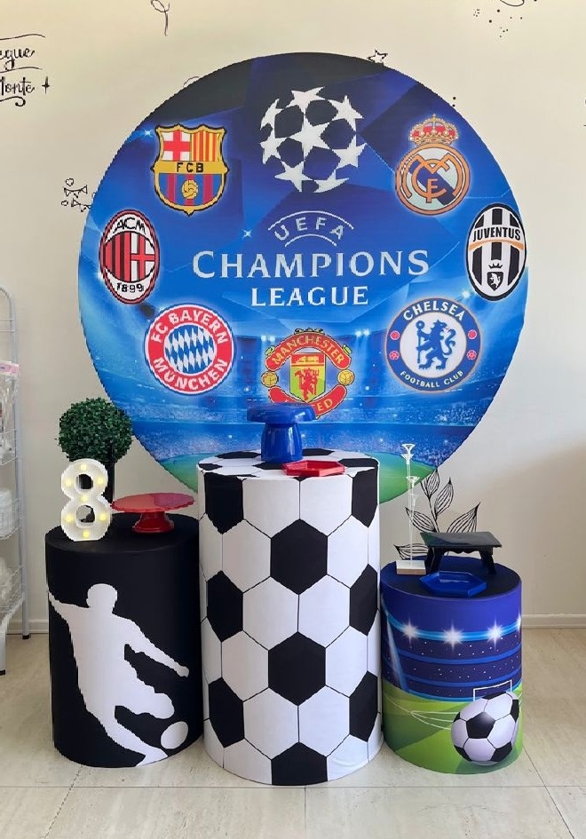 Champions League- Kit Para Festejar - Monte e Feste 