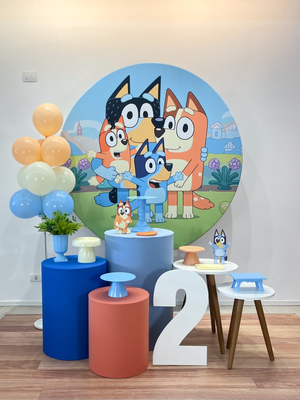 Bluey Azul - Kit Para Encantar - Monte e Feste 