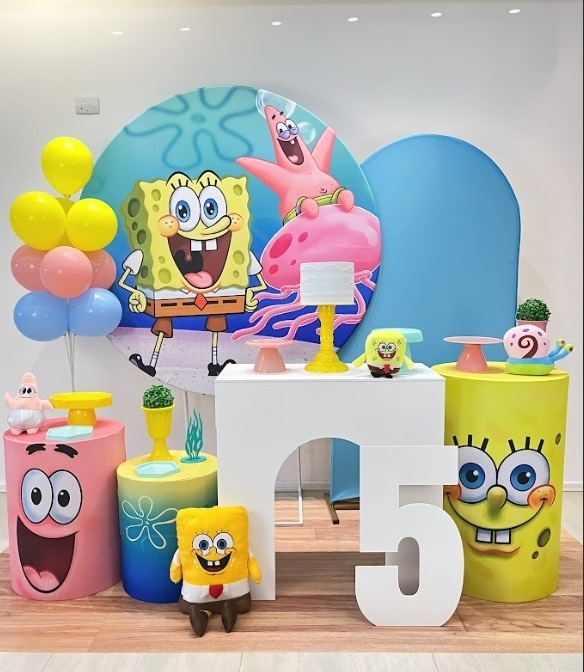 Bob Esponja - Kit Era Uma Vez - Monte e Feste 
