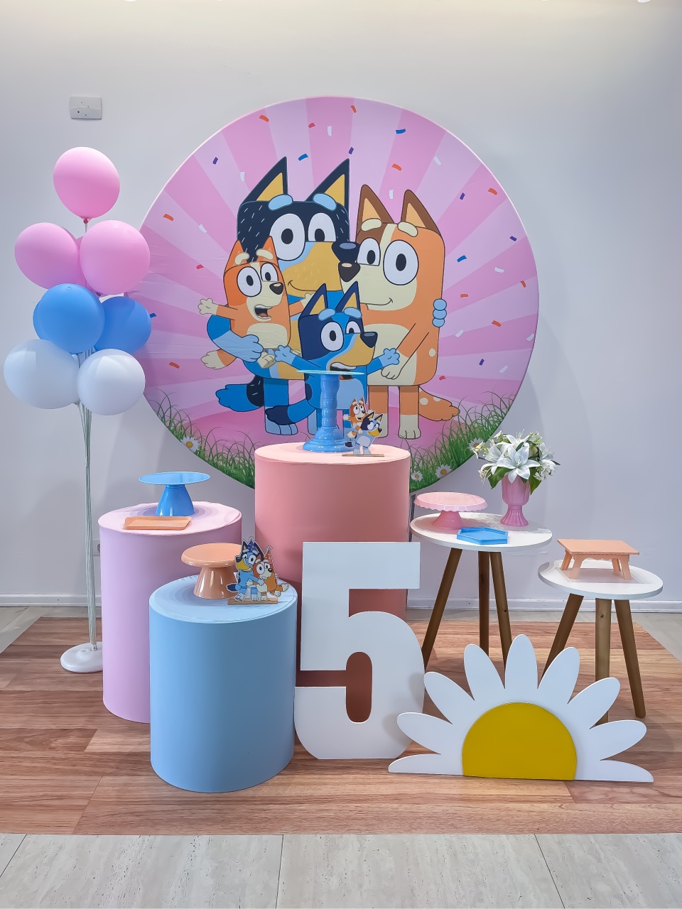Bluey Rosa - Kit Para Encantar  - Monte e Feste 