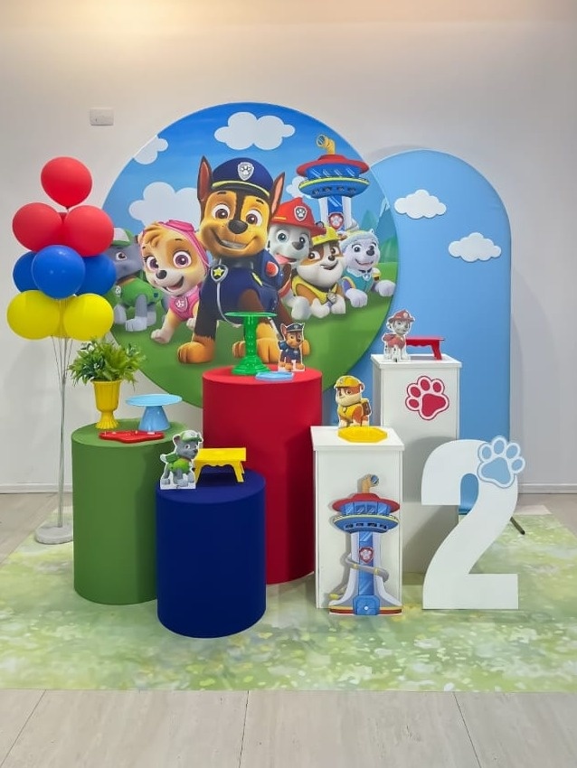 Patrulha Canina - Kit Nuvem de Algodão - Monte e Feste 