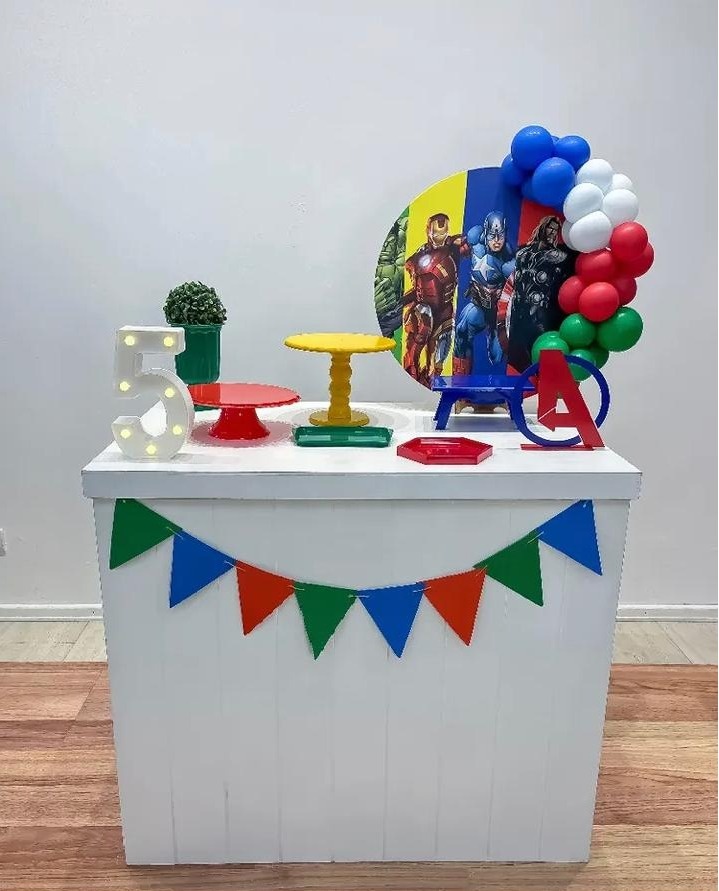 Vingadores  - Kit Feliz Aniversário Plus - Monte e Feste 