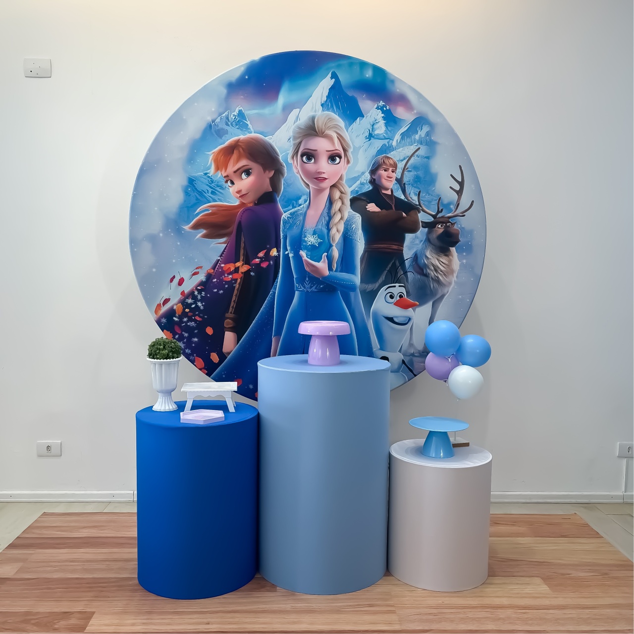 Frozen - Kit Para Festejar - Monte e Feste 